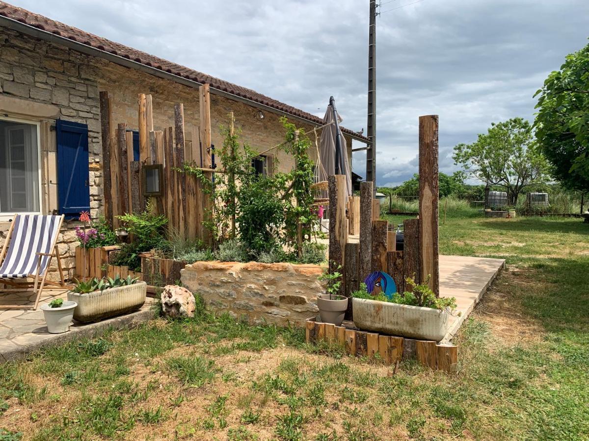 Gite La Longere Bleue Caylus エクステリア 写真